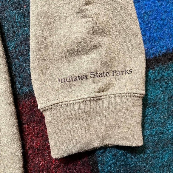 Vintage Y2K Happy Camper Crewneck Sweatshirt - Picture 4 of 6